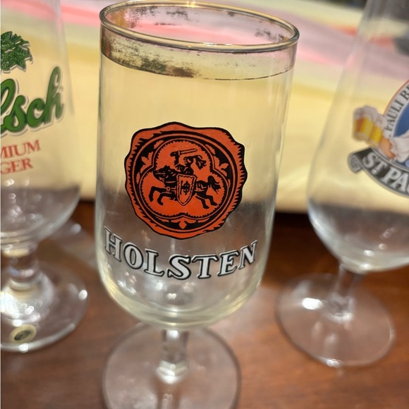 Vintage German beer glasses set of 4 - Picture 10 of 11